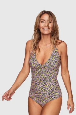 Abecita by Swegmark Baddräkt Maui Tied Back Swimsuit