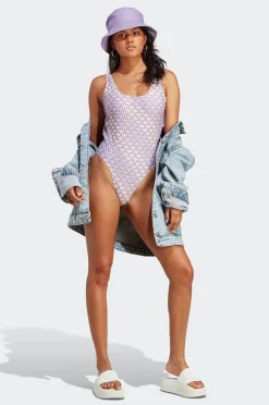 adidas Originals Baddräkt Originals Monogram 3-stripes Swimsuit