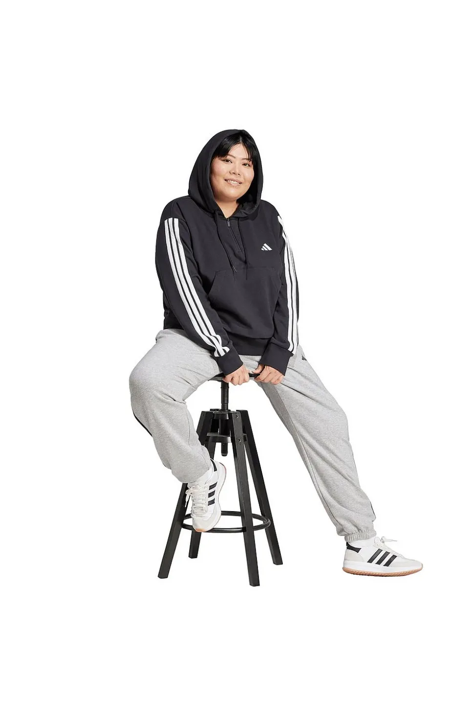 adidas Sport Performance Huvtröja W 3S FT Qzhd IN