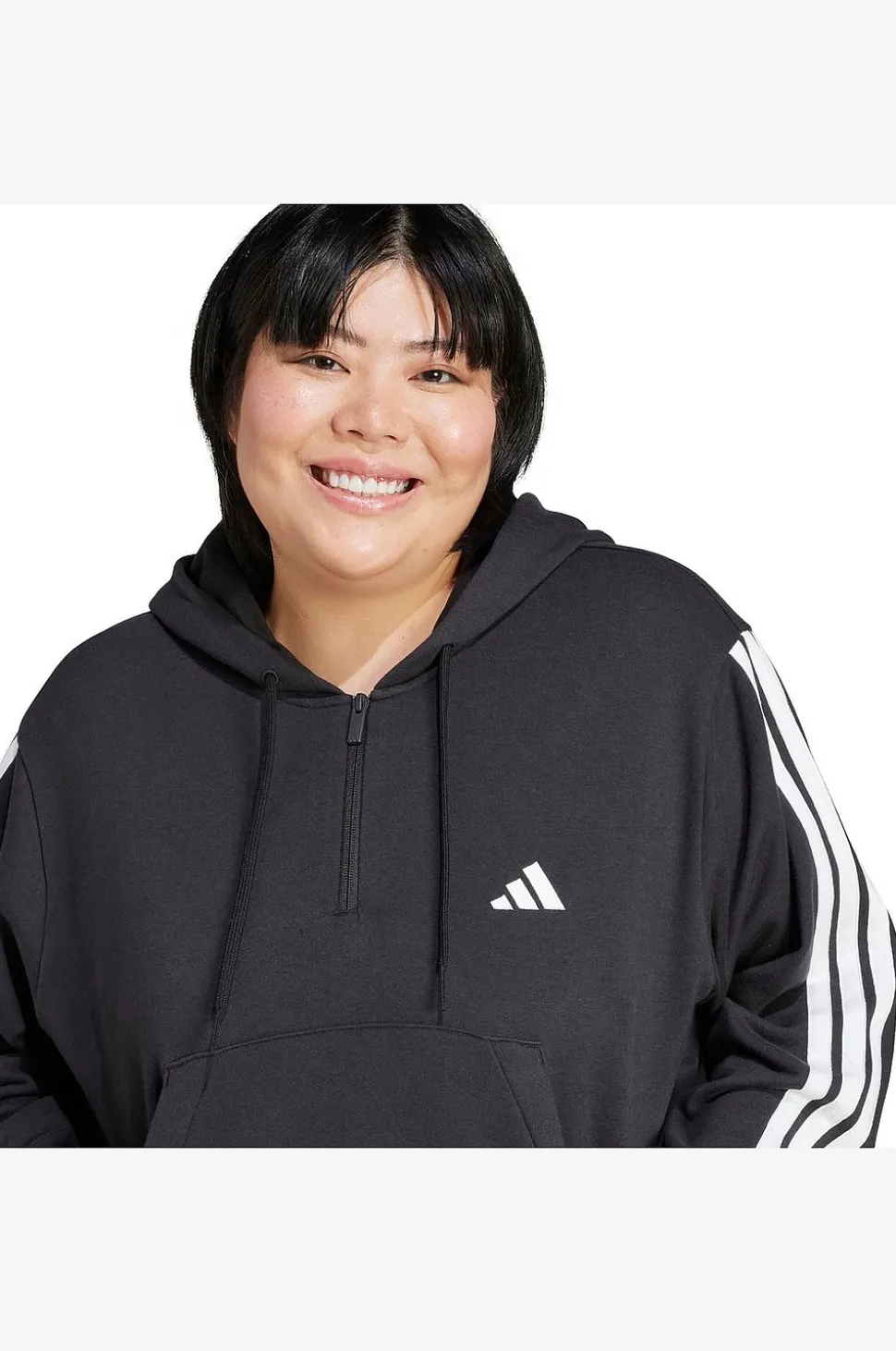 adidas Sport Performance Huvtröja W 3S FT Qzhd IN