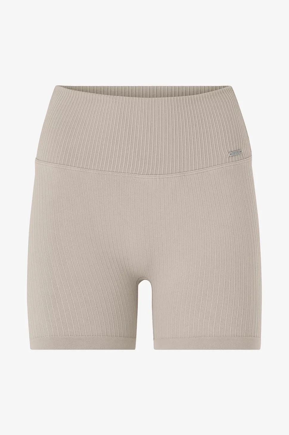 Aim'n Cykelbyxor Black Ribbed Midi Biker Shorts