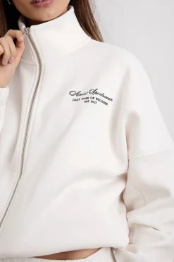 Aim'n Sweatshirt Script Zip Jacket