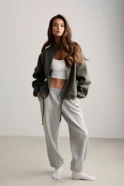 Aim'n Sweatshirt Script Zip Jacket