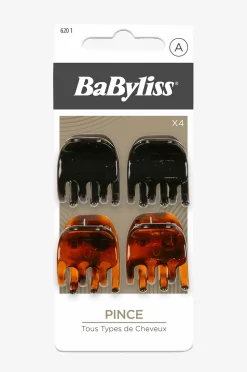 BaByliss Hårklämma 4 st