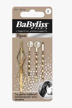 BaByliss Hårnålar Pärlor 4 st