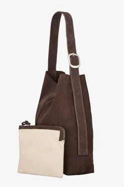 Becksöndergaard Axelremsväska Suede Mae Buckle Bag
