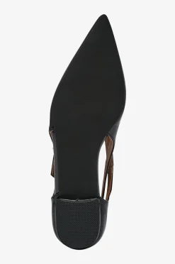 Bianco Ballerinaskor Biabari Cut Out Pointy Flat Faux Leather