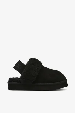 Bianco Innetofflor biaSweetie Flatform Elastic Slipper Faux Suede