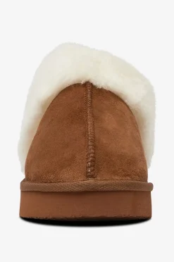Bianco Innetofflor biaSweetie Flatform Elastic Slipper Faux Suede