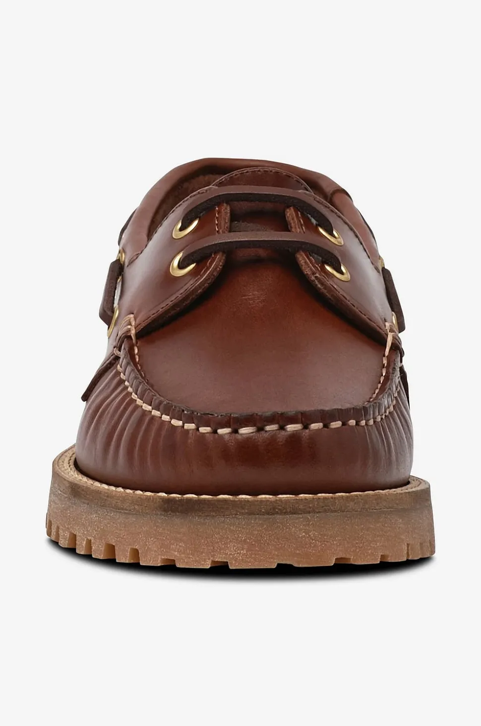 Bianco Loafers Biacapri Boat Shoe Pull Up Leather