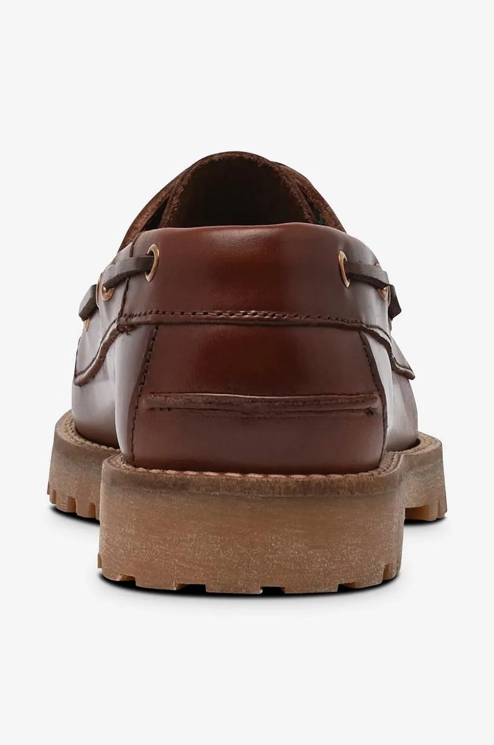 Bianco Loafers Biacapri Boat Shoe Pull Up Leather