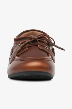 Bianco Loafers Biamarlene Boat Shoe Leather
