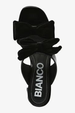 Bianco Pumps biaCherry Bow Mule Patent Velvet