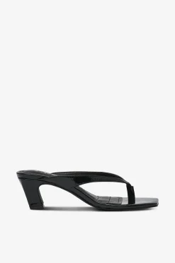 Bianco Sandaletter Biaspice Toe Post Faux Leather