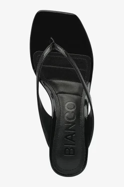 Bianco Sandaletter Biaspice Toe Post Faux Leather