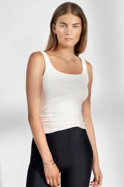 Bread & Boxers Linne Tank Scoop Back