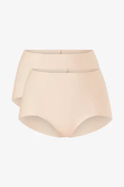 Bye Bra Shapingtrosa Smooth Essentials Mid Waist Brief - light support 2-pack