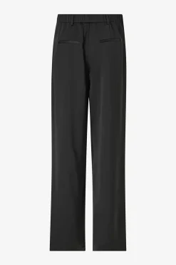 By Malina Byxor Sarah Elastic Waist Satin Pants