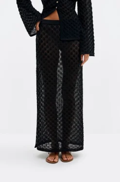 By Malina Maxikjol Fannie Pointelle Knitted