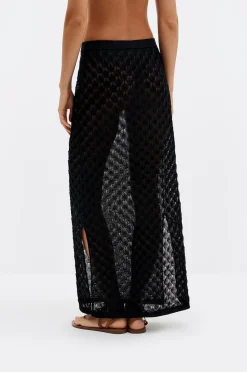 By Malina Maxikjol Fannie Pointelle Knitted