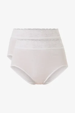 Calida Maxitrosor Lycra Spitze Panty 2-pack