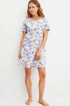 Calida Nattlinne Sleepshirt Coastal Dreams