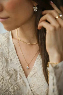 Caroline Svedbom Halsband Diamond Chain Gold