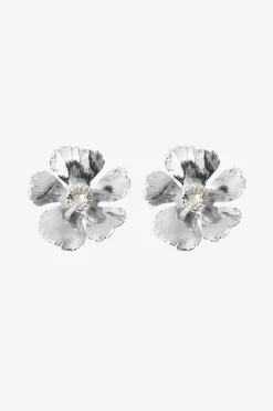 Caroline Svedbom Örhängen Anemone Earrings Rhodium