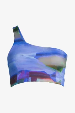 Casall Bikinitopp One Shoulder Printed Bikini Top