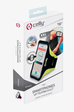 Celly Sportarmband XXL max 6,2" Gul