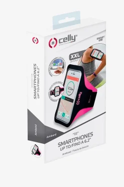 Celly Sportarmband XXL max 6,2" Rosa