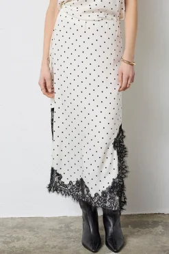 co’couture Kjol AmeliCC Dot Lace