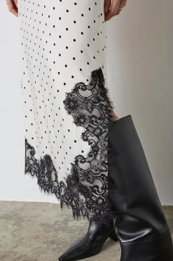 co’couture Kjol AmeliCC Dot Lace