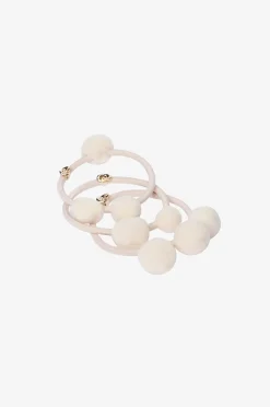 Corinne Hairtie Pom Pom Ibiza 3-pack