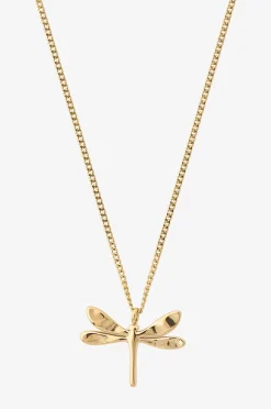 Edblad Halsband Dragonfly Necklace S Gold