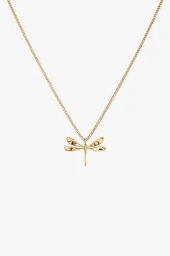 Edblad Halsband Dragonfly Necklace S Gold