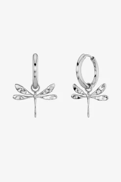 Edblad Örhängen Dragonfly Hoops Silver