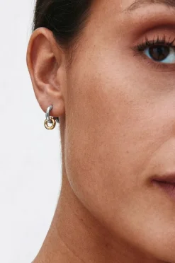 Edblad Örhängen Eternal Mini Hoops Silver/Gold