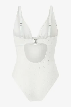 Ellos Collection Baddräkt med broderie anglaise