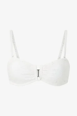 Ellos Collection Bandeaubikini med broderie anglaise