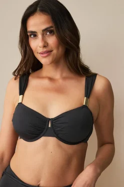 Ellos Collection Bikini-bh med drapering