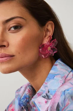 Ellos Collection Blomformade örhängen