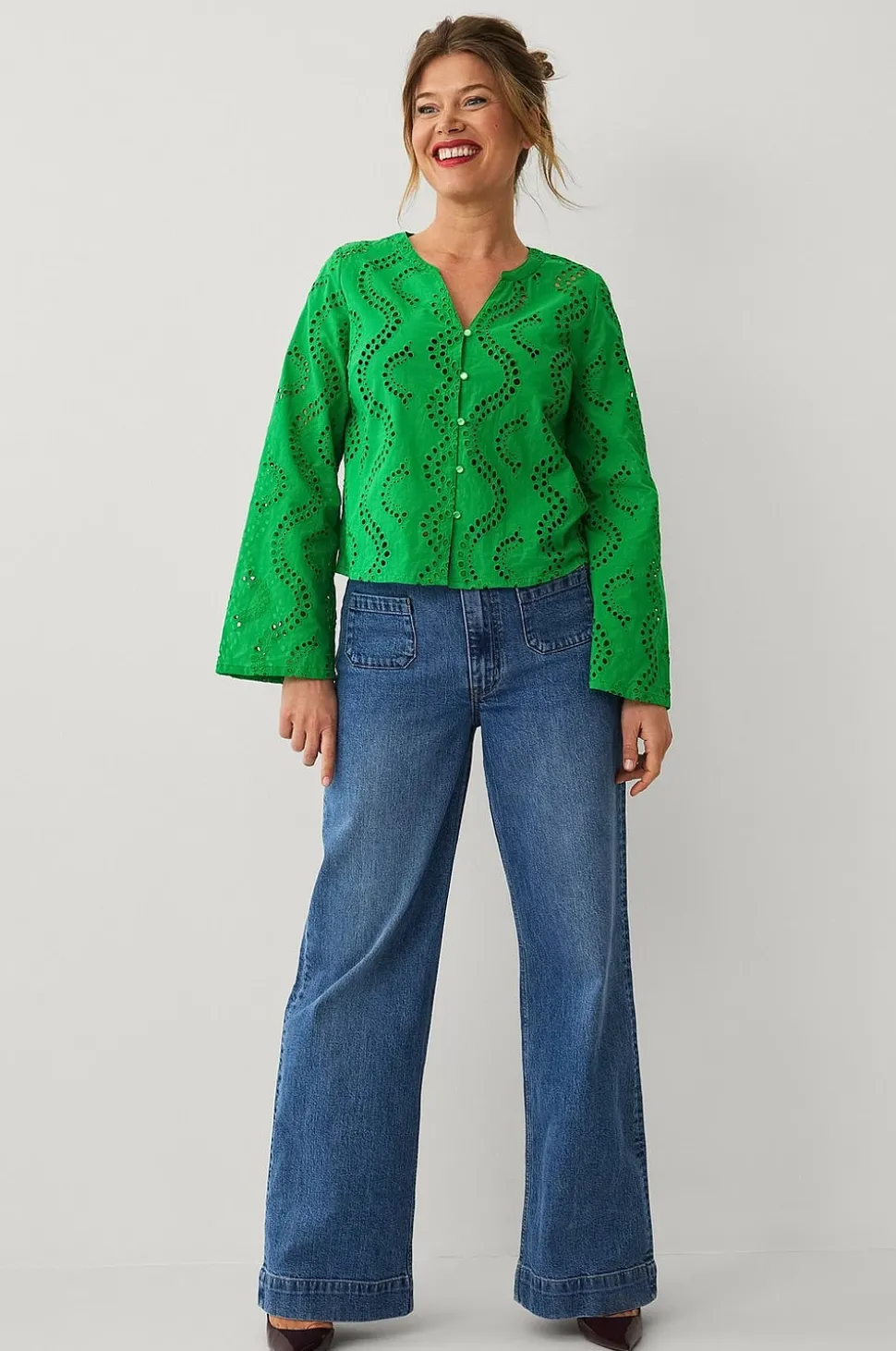 Ellos Collection Blus Basil
