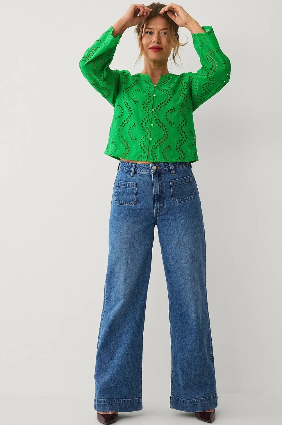Ellos Collection Blus Basil