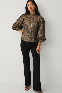 Ellos Collection Blus i jacquard