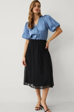 Ellos Collection Blus i satin