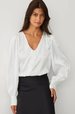 Ellos Collection Blus i satin