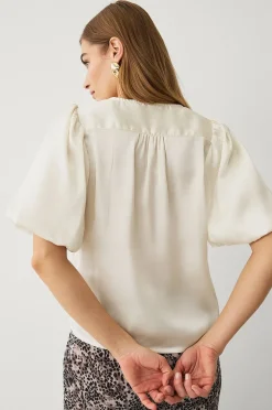 Ellos Collection Blus i satin