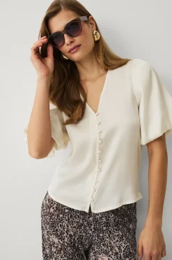 Ellos Collection Blus i satin