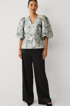 Ellos Collection Blus med ballongärmar